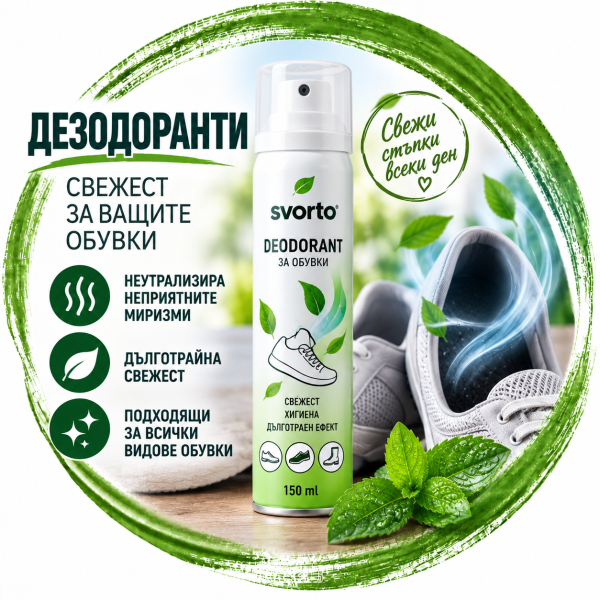 Дезедоранти за обувки