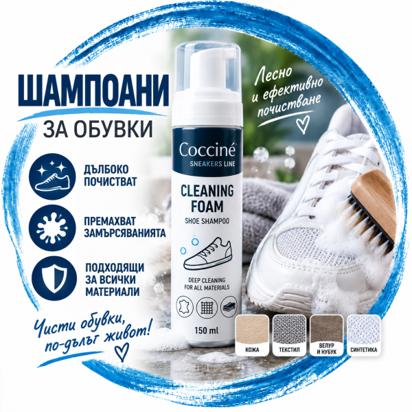 Шампоани за обувки