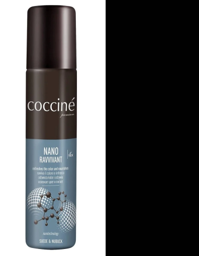 Coccinè Nano Ravvivant - Спрей за велур и набук, черен цвят