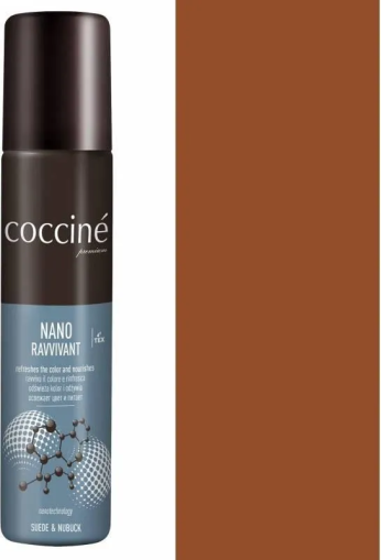 Coccinè Nano Ravvivant - Спрей за велур и набук, коняк