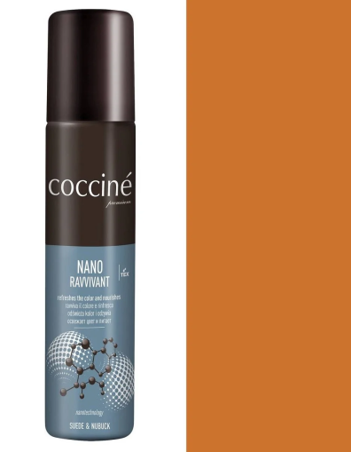 Coccinè Nano Ravvivant - Спрей за велур и набук, цвят натурална кожа