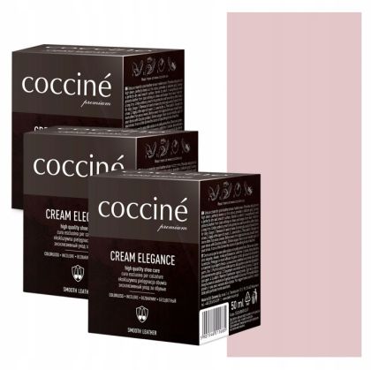 Комплект 3x Coccinè Cream Elegance – Розова крем боя за гладка кожа