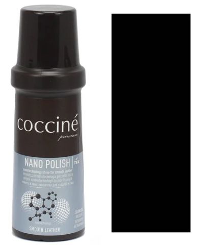 Coccinè Nano Polish –  Черна течна боя за гладка кожа