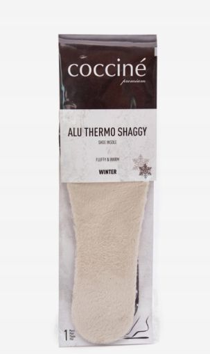 Coccinè Alu Thermo Shaggy - Четирислойни топли стелки от вълна и фолио  