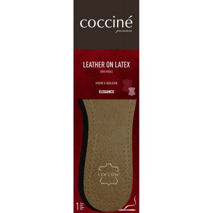 Coccinè Leather on Latex - Кожени стелки за обувки