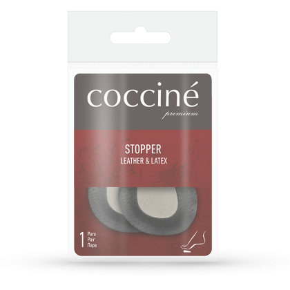 Coccinè Stopper Leather on Latex - Кожени полустелки за предната част на крака