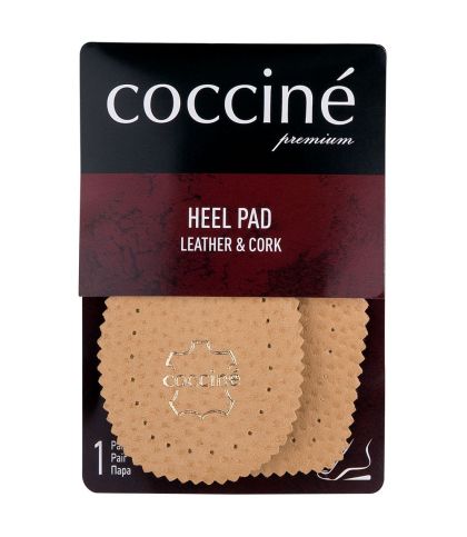 Coccinè Heel Pad Leather & Cork – Кожени полустелки за пети