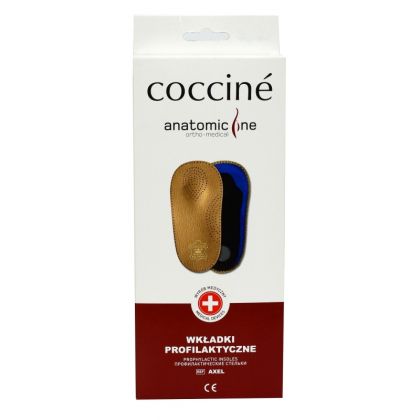 Coccinè Orto Axel - 2/3 Ортопедични кожени стелки за плоскостъпие