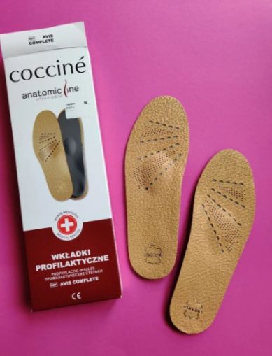 Coccinè Avis Complete - Ортопедични кожени стелки за плоскостъпие