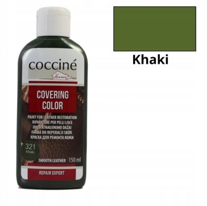  Coccinè Covering Color - Боя за възстановяване на кожени изделия в цвят каки
