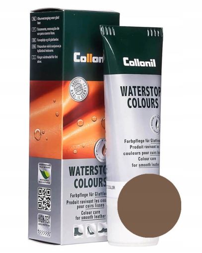 Collonil Waterstop Colours - Крем боя за обувки, землисто кафяво