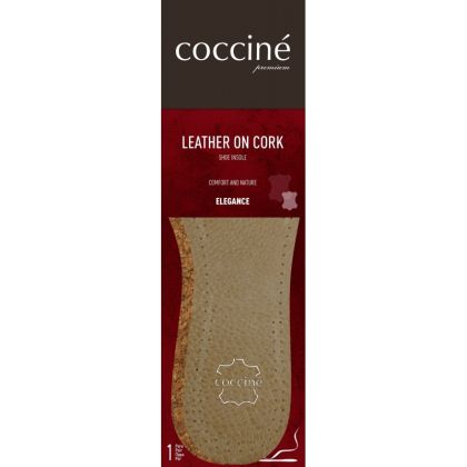 Coccinè Leather on cork - Стелки от кожа и корк