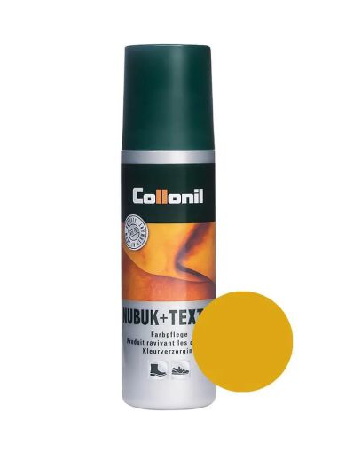 Collonil Nubuk + Textile - Течна боя за набук и текстил, жълта