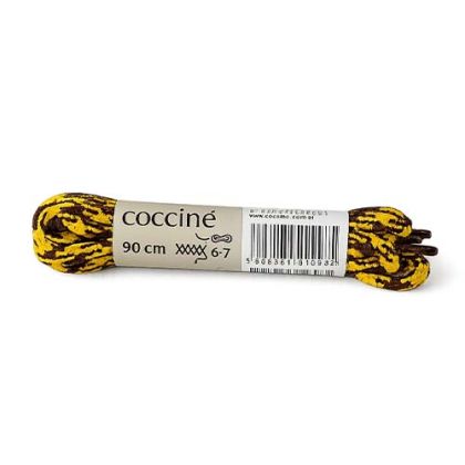 Coccinè Laces Trekking - Обли връзки за обувки, жълто-кафяви