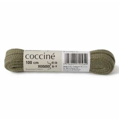 Coccinè Laces - Плоски памучни връзки за обувки, каки