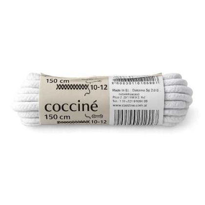 Coccinè Laces - Бели връзки за обувки - 150 см