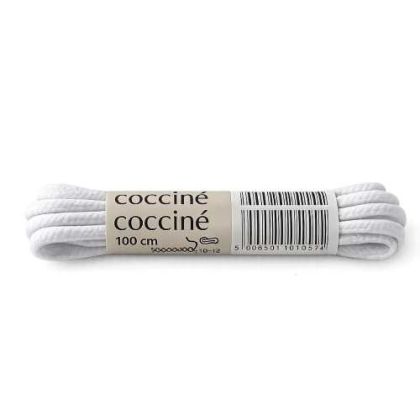 Coccinè Laces - Бели връзки за обувки - 100 см