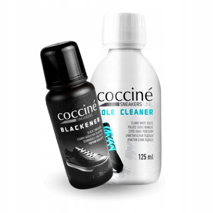 Coccinè 2in1 Комплект за почистване на черни обувки
