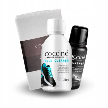 Coccinè 3in1 Комплект за почистване на черни обувки