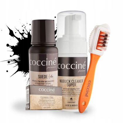 Coccinè 4в1 Комплект за черен велур и набук