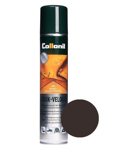 Collonil Nubuk&Velours Classic - Тъмносив спрей за велур и набук