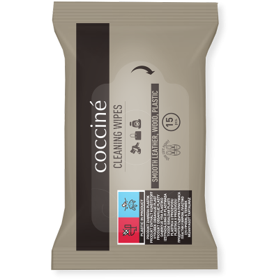 Coccinè Cleaning Wipes – Кърпи за почистване на обувки, 15 броя
