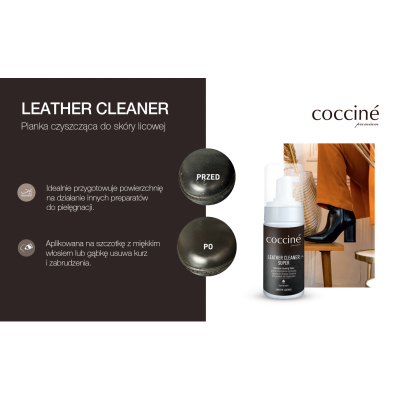  Cocciné Leather Cleaner Super - Почистваща пяна за кожени изделия