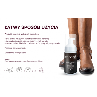  Cocciné Leather Cleaner Super - Почистваща пяна за кожени изделия