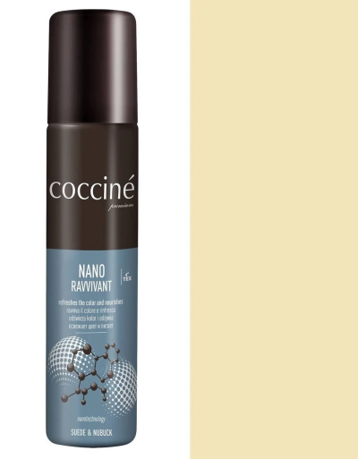 Coccinè Nano Ravvivant - Спрей за велур и набук, слонова кост