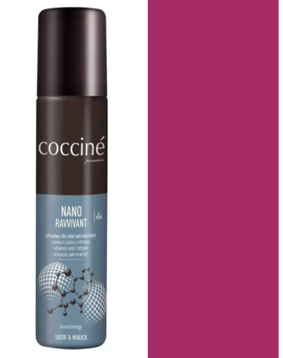 Coccinè Nano Ravvivant - Спрей за велур и набук, фуксия