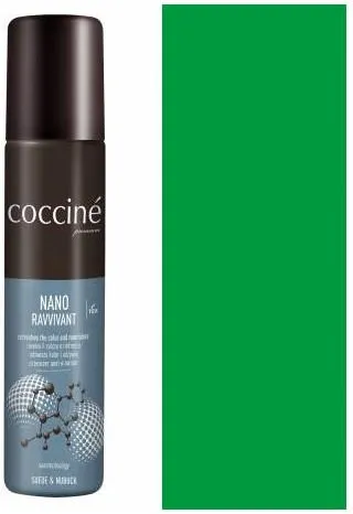 Coccinè Nano Ravvivant - Спрей за велур и набук, зелена ябълка