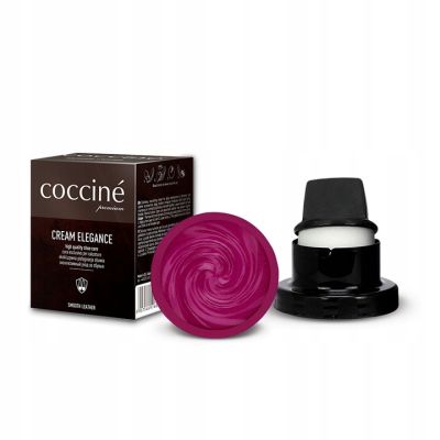 Coccinè Cream Elegance – крем-боя с восък за обувки и кожени изделия, фуксия