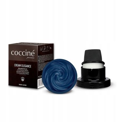 Coccinè Cream Elegance – крем-боя с восък за обувки и кожени изделия, синя