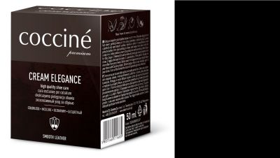 Комплект 2x Coccinè Cream Elegance – крем-боя за гладка кожа, черна