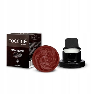 Coccinè Cream Elegance –Kрем-боя с восък за обувки и кожени изделия, махагон