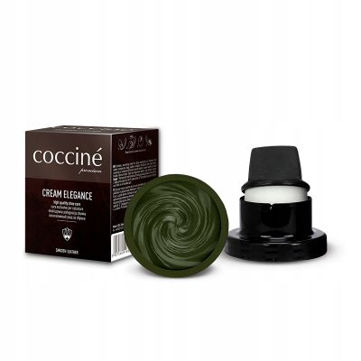 Coccinè Cream Elegance – крем-боя с восък за обувки и кожени изделия, каки