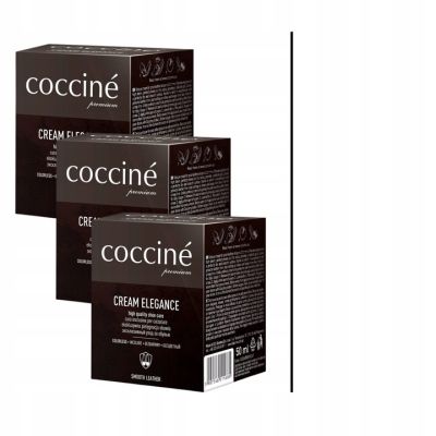 Комплект 3x Coccinè Cream Elegance – крем-боя за гладка кожа, бяла