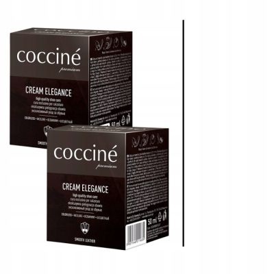 Комплект 2x Coccinè Cream Elegance – крем-боя за гладка кожа, бяла