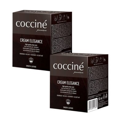 Комплект 2x Coccinè Cream Elegance – крем-боя за гладка кожа, неутрална