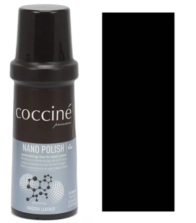 Coccinè Nano Polish –  Черна течна боя за гладка кожа