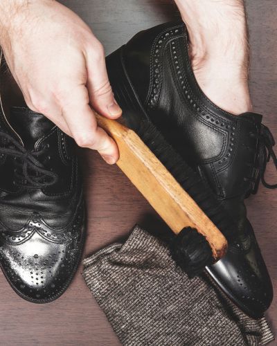 Комплект 2x Coccinè Shoe Wax –  Ваксa за гладка кожа, черна+кафява
