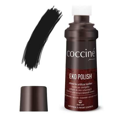 Coccinè Eko Polish –  Черна течна боя за еко кожа