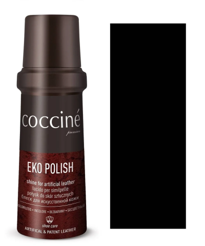 Coccinè Eko Polish –  Черна течна боя за еко кожа