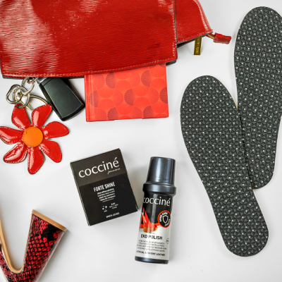 Coccinè Eko Polish –  Черна течна боя за еко кожа