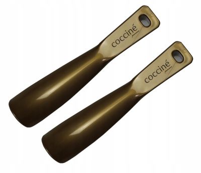 Coccinè Shoe Horn - 2x Къси пластмасови обувалки, златисти