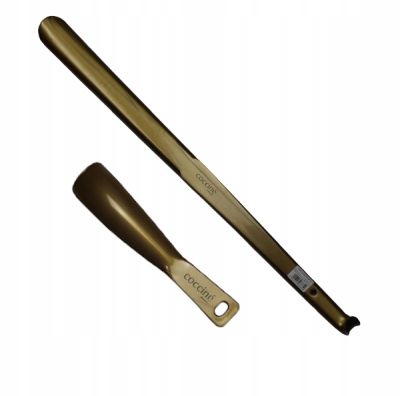 Coccinè Shoe Horn - 2x Пластмасови обувалки, златисти