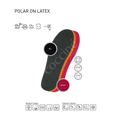 Coccinè Polar on Latex - Детски топли стелки  , №19-35 (с изрязване)