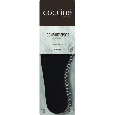 Coccinè Comfort Sport - Спортни стелки за обувки, черни