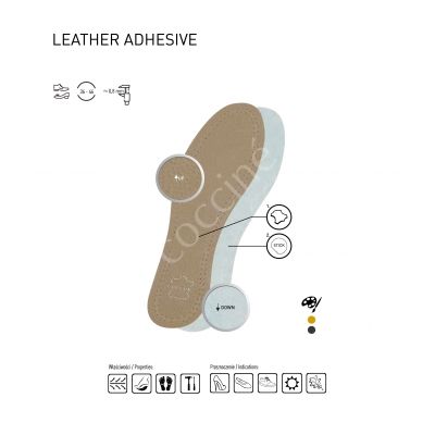 Coccinè Leather Adhesive - Самозалепващи кожени стелки