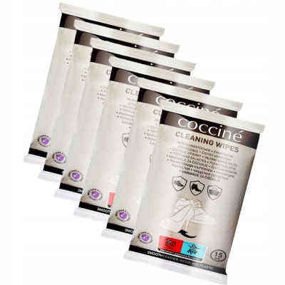 Coccinè Cleaning Wipes – Комплект 4x Кърпи за почистване на обувки